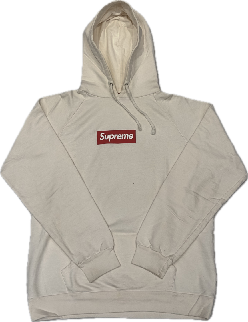 2007 Screenprint Hoodie Red/Cream