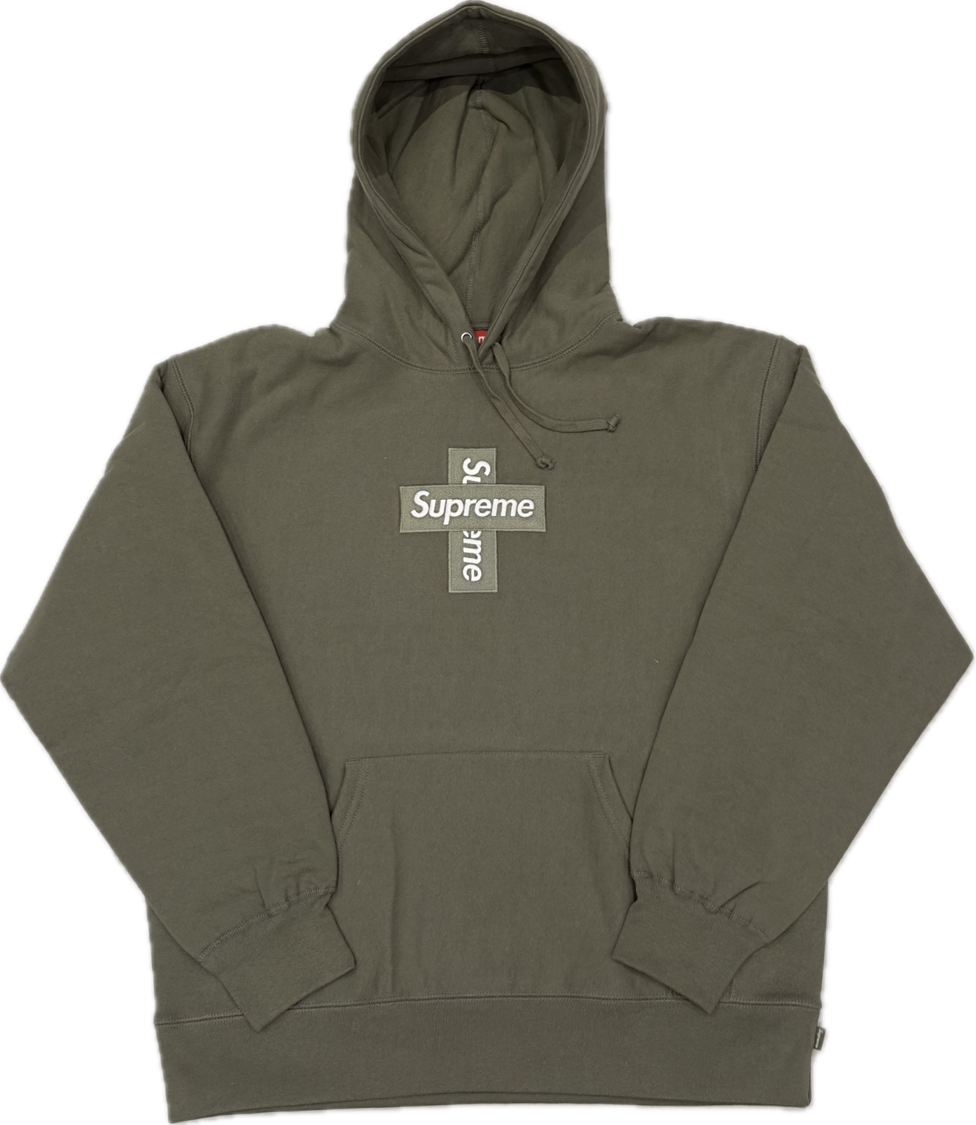 2020 Cross Box Olive Hoodie