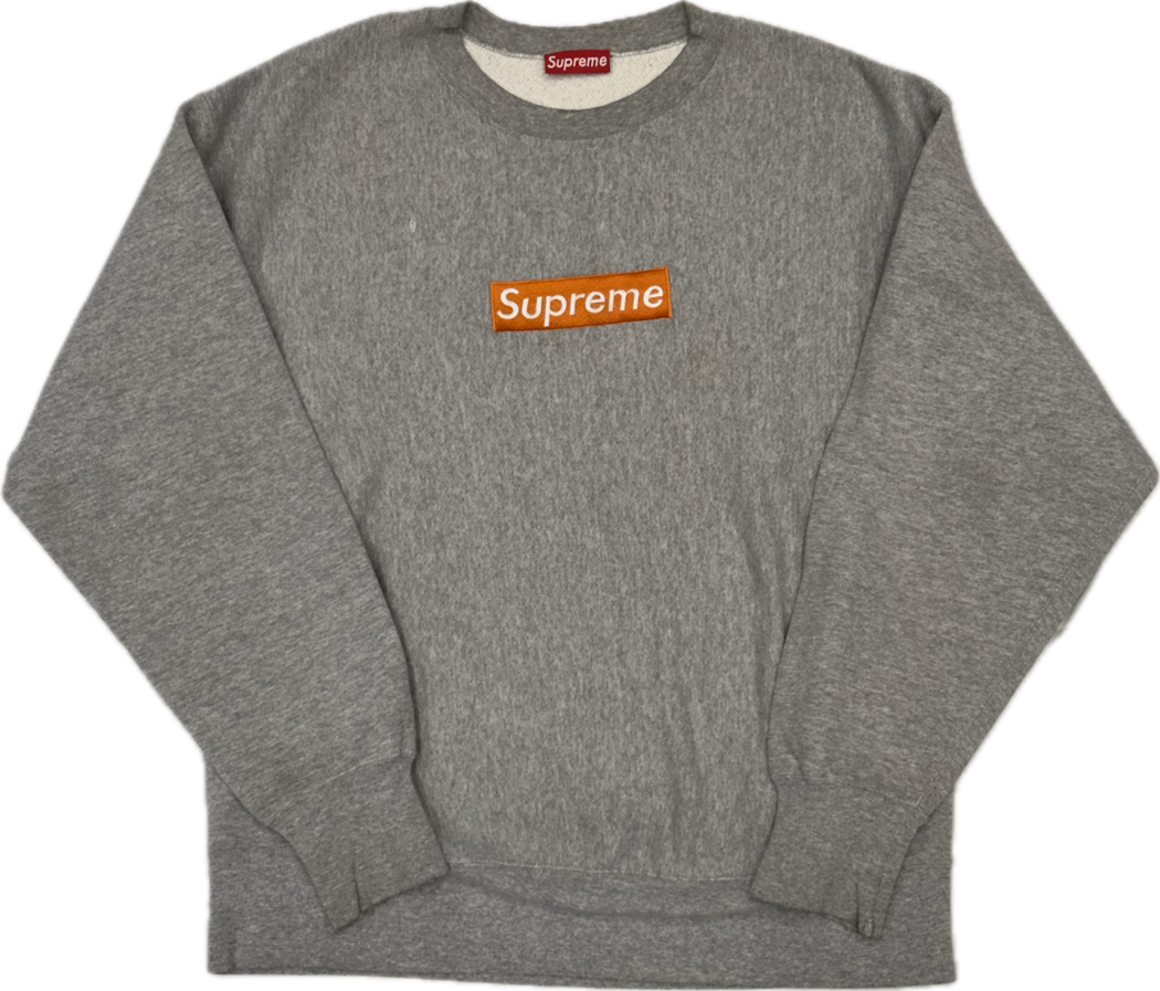 1995 Orange/Grey Crewneck