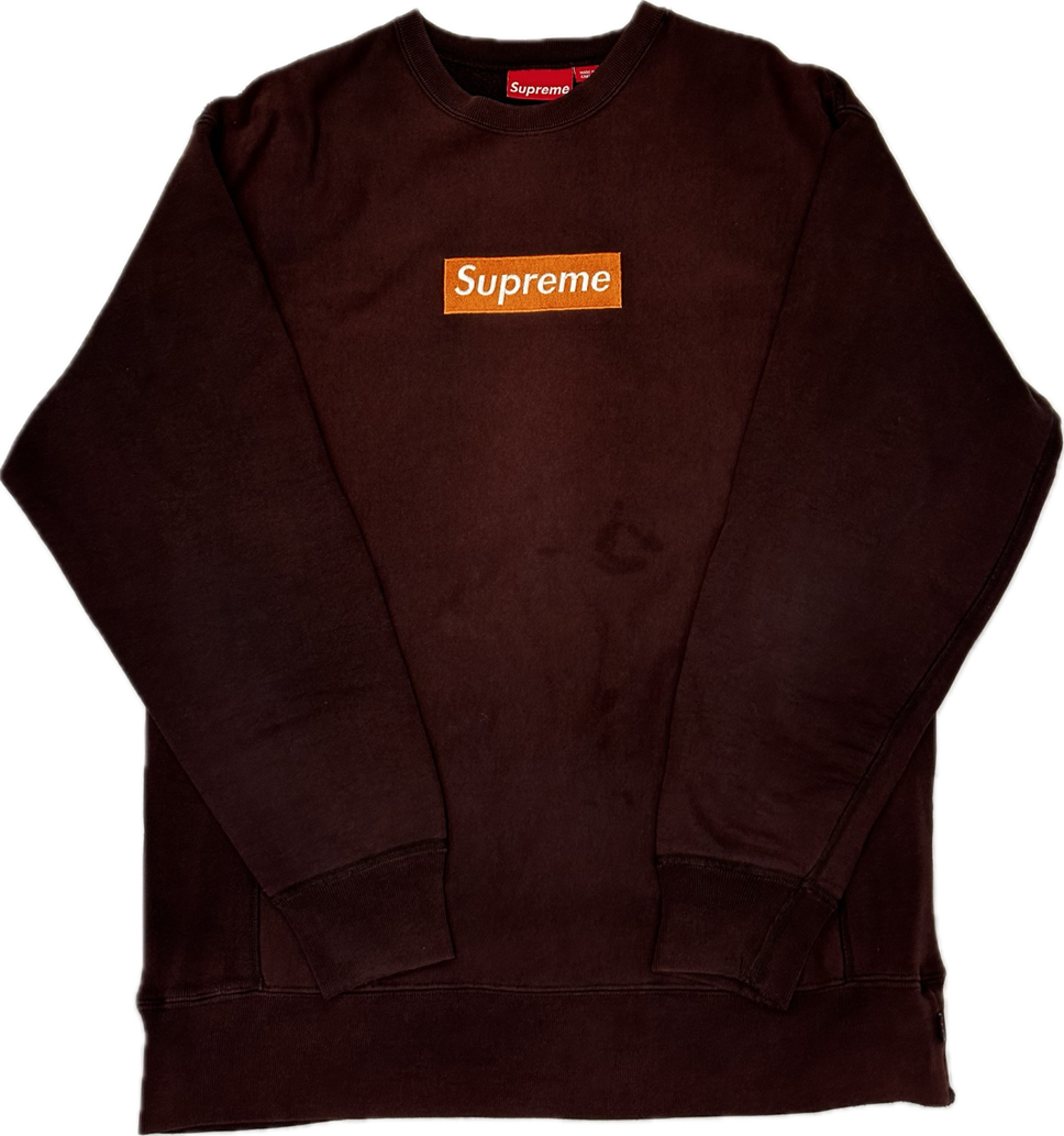 1998 Orange/Brown Crewneck