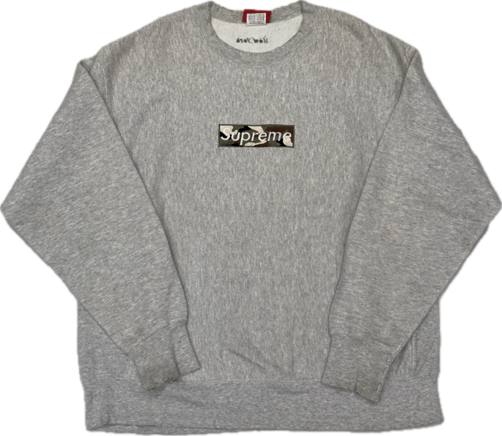 1995 1st Anniversary Camo/Grey Crewneck
