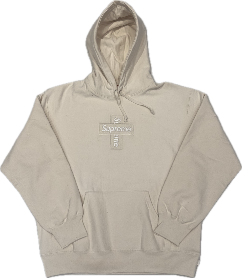 2020 Cross Box Natural Hoodie
