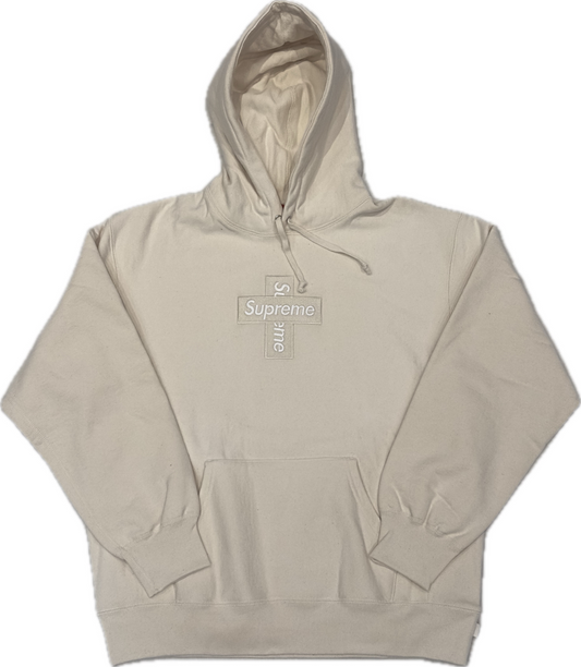 2020 Cross Box Natural Hoodie