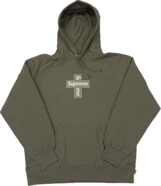 2020 Cross Box Olive Hoodie