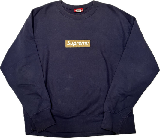 1995 Nylon Series Navy Crewneck