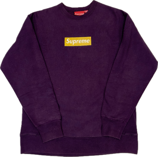 1998 Yellow/Purple Crewneck