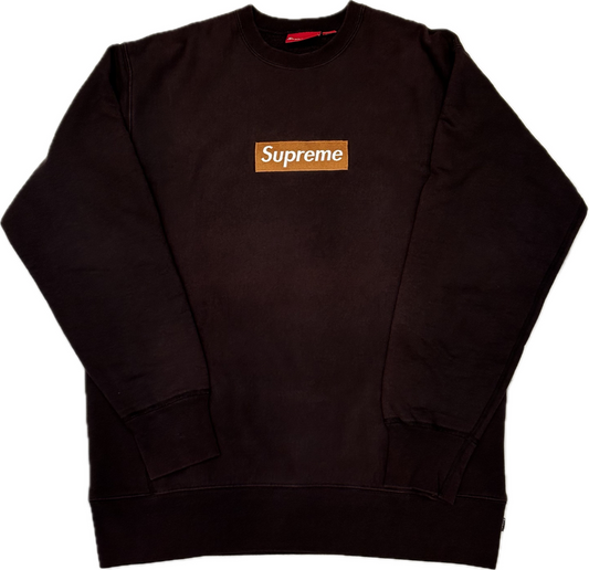 1998 Dark Khaki/Brown Crewneck