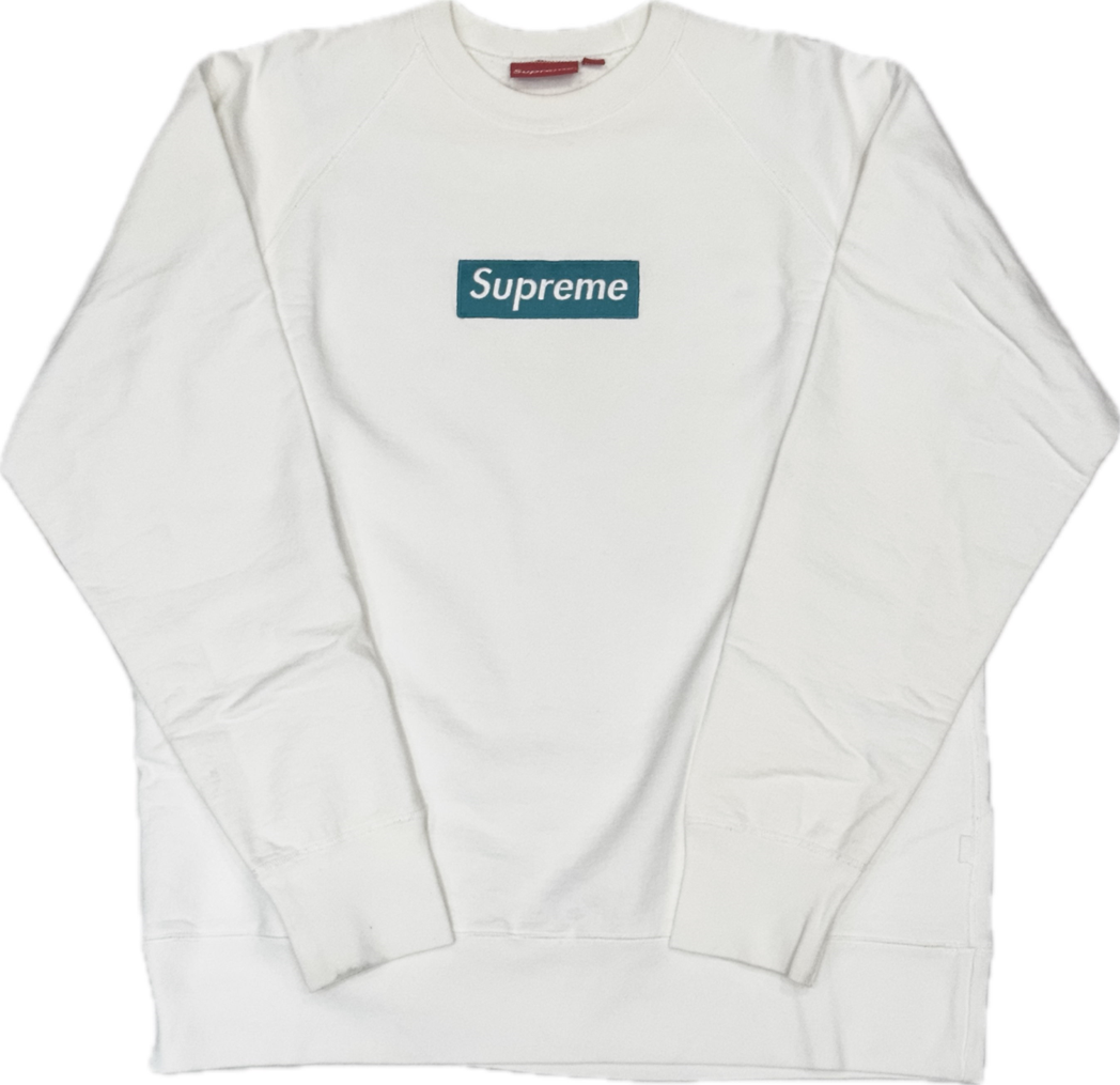 2006 Teal Blue/White Crewneck