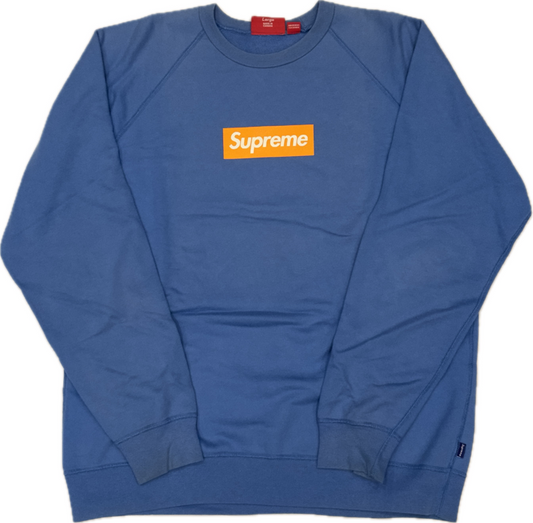 2007 Screenprint Crewneck Orange/Blue